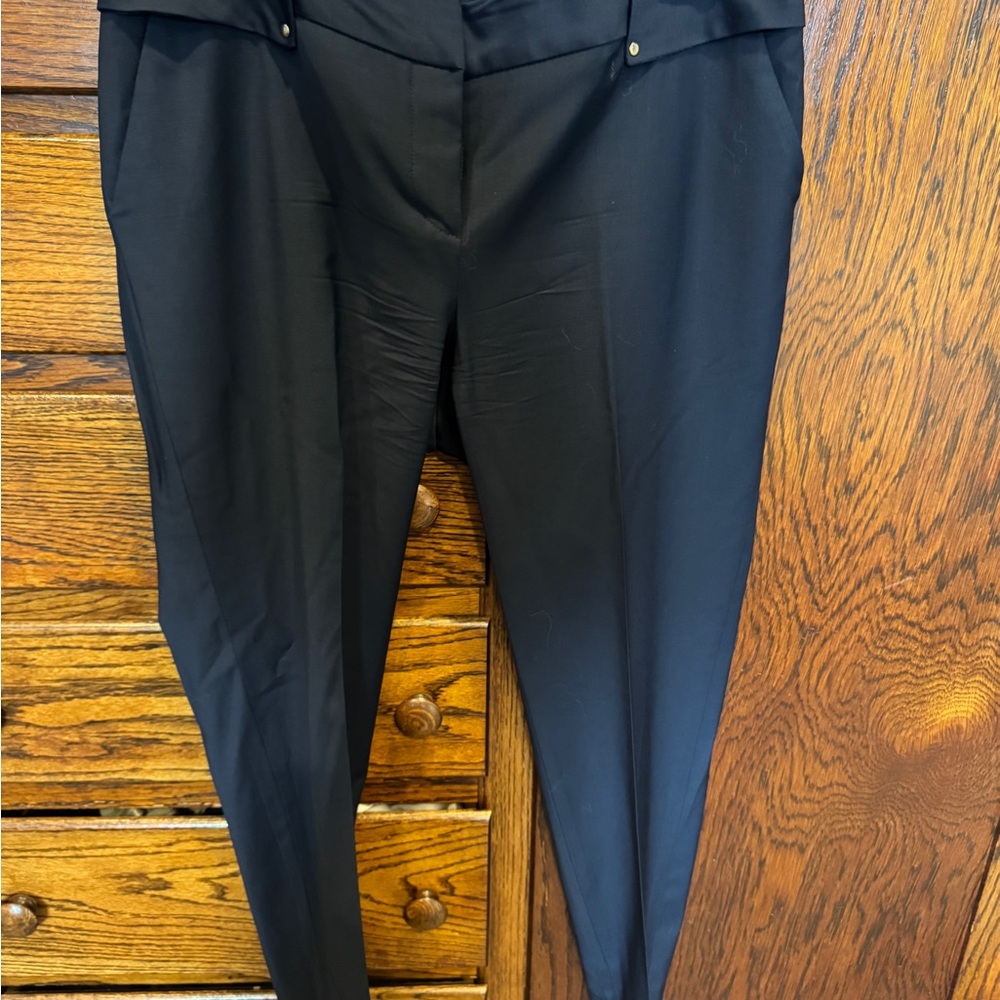 Classic Navy Women's Straight Leg Pants